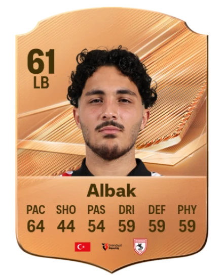 Albak 61 Bronze LB FC 27 card