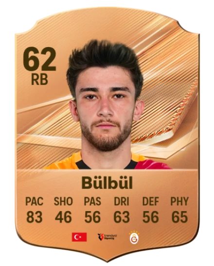 Bülbül 62 Bronze RB FC 27 card