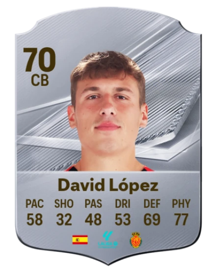 David López 70 Common CB FC 26 card