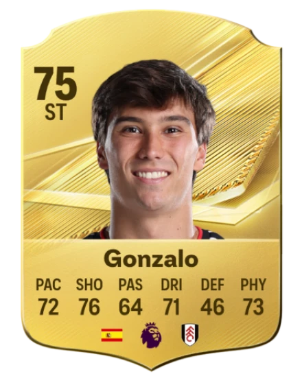 Gonzalo 75 Common ST FC 26 card