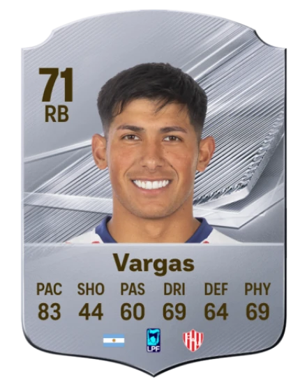 Vargas 71 Common RB FC 26 card