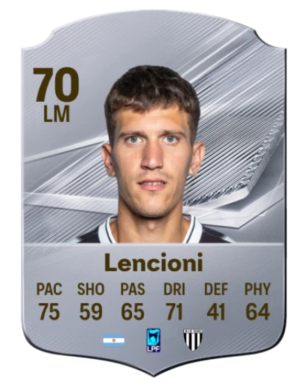 Lencioni 70 Common LM FC 26 card