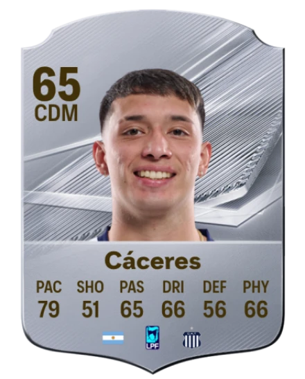 Cáceres 65 Common CDM FC 26 card