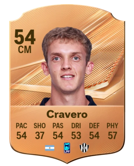 Cravero 54 Bronze CM FC 27 card
