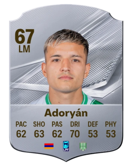Adoryán 67 Common LM FC 26 card