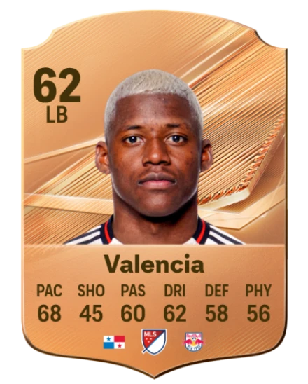 Valencia 62 Common LB FC 26 card