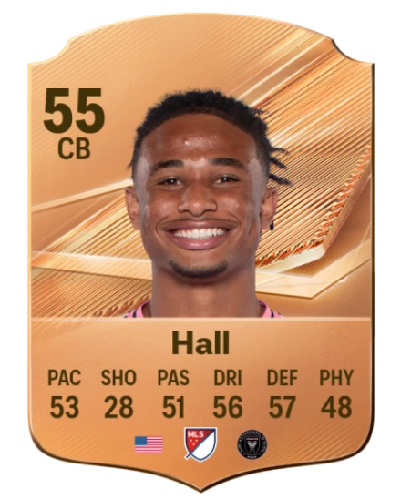 Hall 55 Bronze CB FC 27 card
