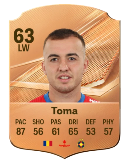 Toma 63 Bronze LW FC 27 card