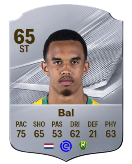 Bal 65 Common ST FC 26 card