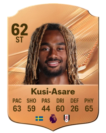 Kusi-Asare 62 Bronze ST FC 27 card