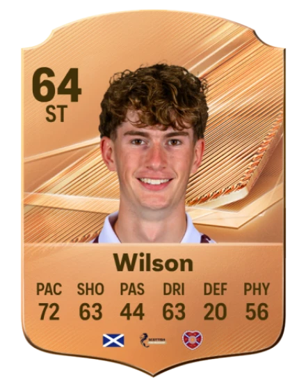Wilson 64 Bronze ST FC 27 card