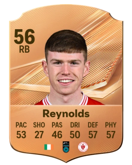 Reynolds 56 Bronze RB FC 27 card