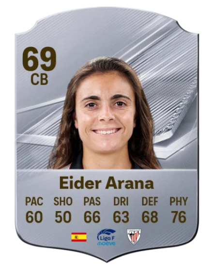 Eider Arana 69 Common CB FC 26 card