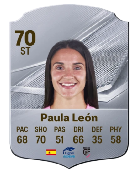 Paula León 70 Common ST FC 26 card