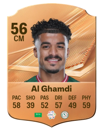Al Ghamdi 56 Bronze CM FC 27 card
