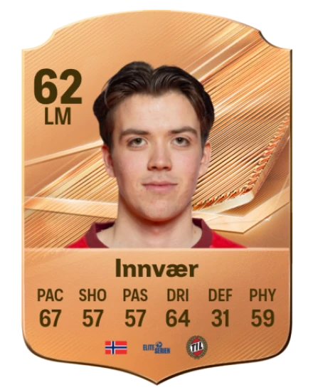 Innvær 62 Common LM FC 26 card