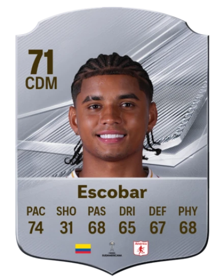 Escobar 71 Common CDM FC 26 card