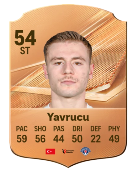 Yavrucu 54 Bronze ST FC 27 card