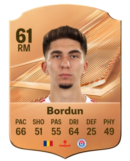 Bordun 61 Common RM FC 26 card