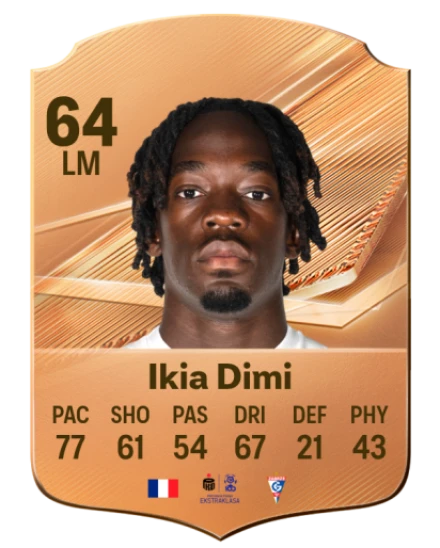 Ikia Dimi 64 Bronze LM FC 27 card