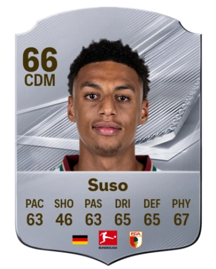 Suso 66 Silver CDM FC 27 card