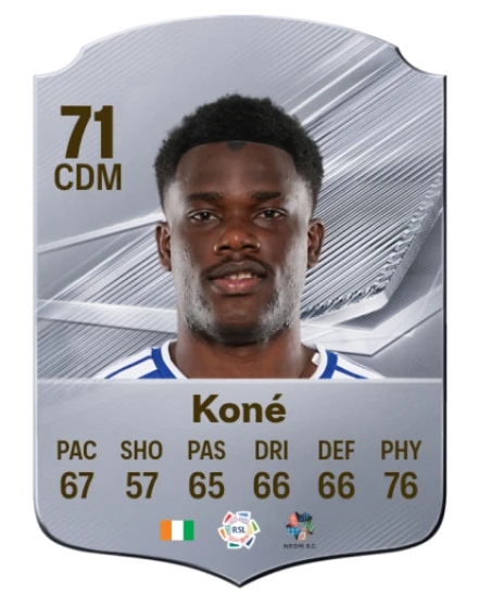 Koné 71 Common CDM FC 26 card
