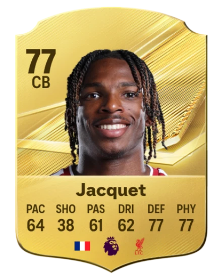 Jacquet 77 Common CB FC 26 card