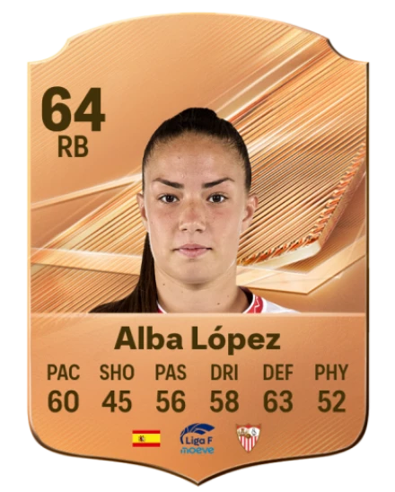 Alba López 64 Bronze RB FC 27 card