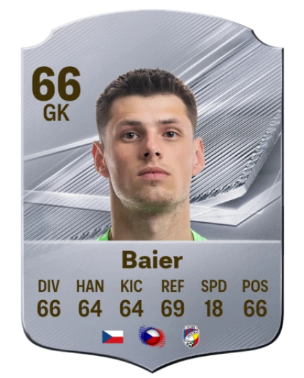 Baier 66 Silver GK FC 27 card