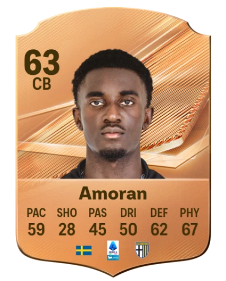 Amoran 63 Bronze CB FC 27 card