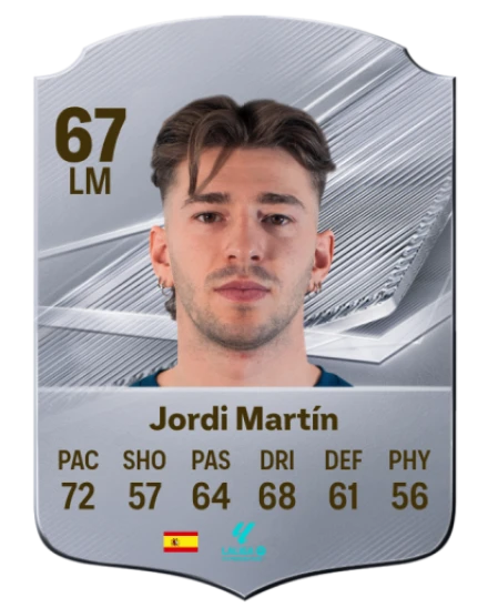 Jordi Martín 67 Common LM FC 26 card