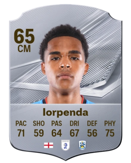 Iorpenda 65 Silver CM FC 27 card
