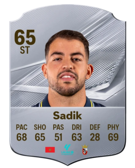 Sadik 65 Silver ST FC 27 card