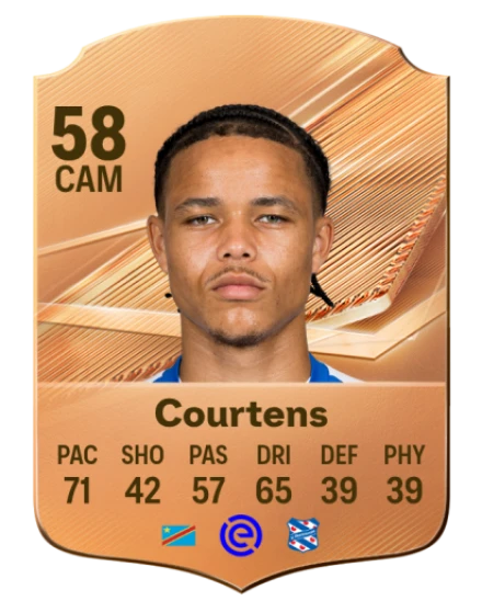 Courtens 58 Bronze CAM FC 27 card