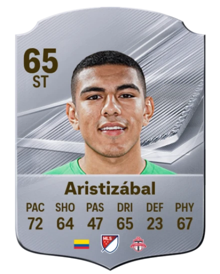 Aristizábal 65 Silver ST FC 27 card