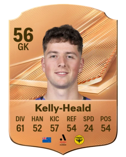 Kelly-Heald 56 Bronze GK FC 27 card