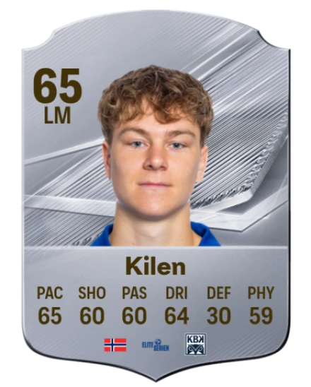 Kilen 65 Rare LM FC 26 card