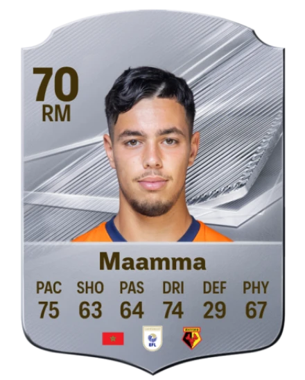 Maamma 70 Common RM FC 26 card