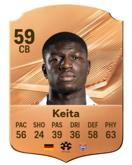 Keita 59 Bronze CB FC 27 card