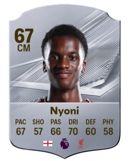 Nyoni 67 Common CM FC 26 card