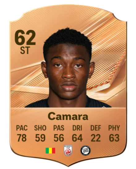 Camara 62 Bronze ST FC 27 card