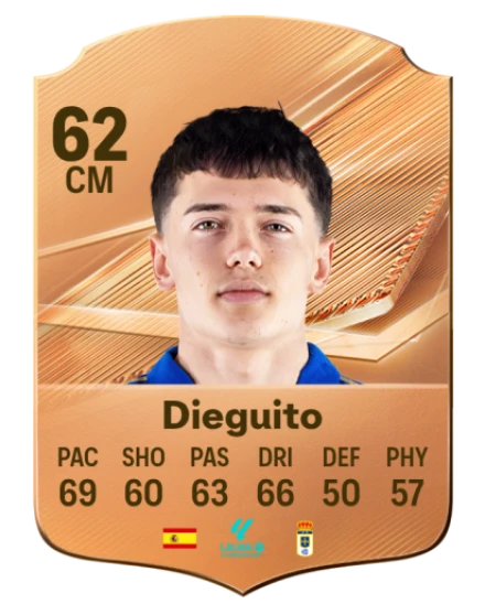Dieguito 62 Bronze CM FC 27 card