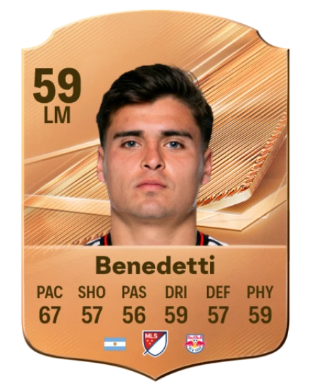 Benedetti 59 Bronze LM FC 27 card