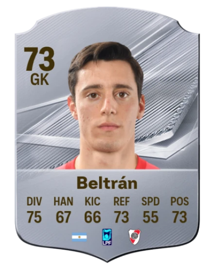 Beltrán 73 Silver GK FC 27 card