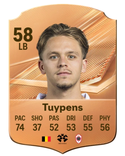 Tuypens 58 Common LB FC 26 card