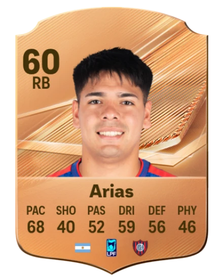 Arias 60 Bronze RB FC 27 card