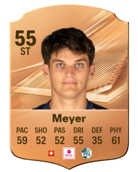 Meyer 55 Bronze ST FC 27 card