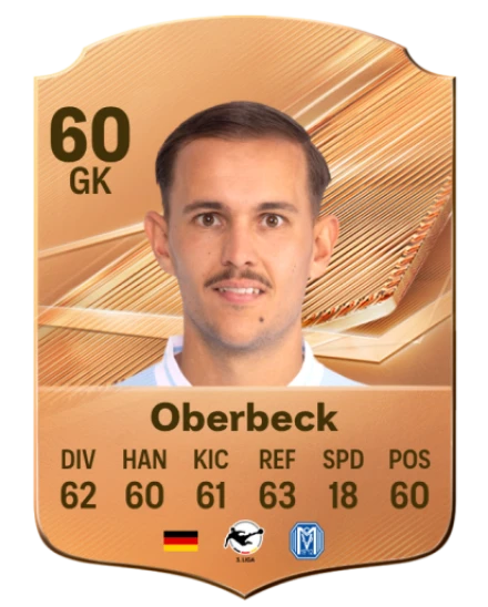 Oberbeck 60 Bronze GK FC 27 card