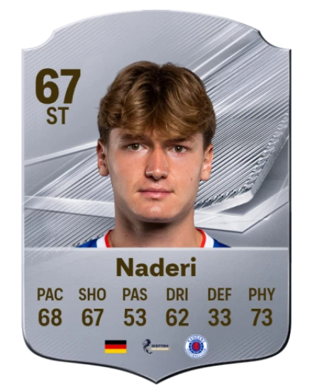 Naderi 67 Silver ST FC 27 card