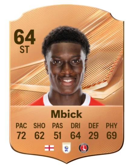 Mbick 64 Bronze ST FC 27 card